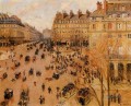 Place du Thretre Francais efecto solar 1898 Camille Pissarro